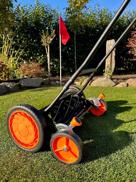 Earthwise Spindelmaher 18 7 Messer und Heckradern